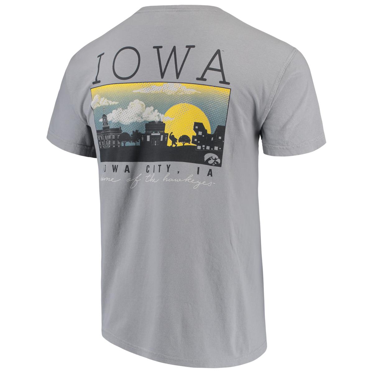 Officially Licensed NCAA Iowa Hawkeyes Men's Gray T-Shirt | HSN, image size:1200x1200