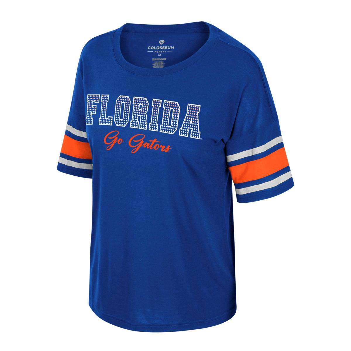 Officially Licensed NCAA Rhinestone Tee University Of Florida