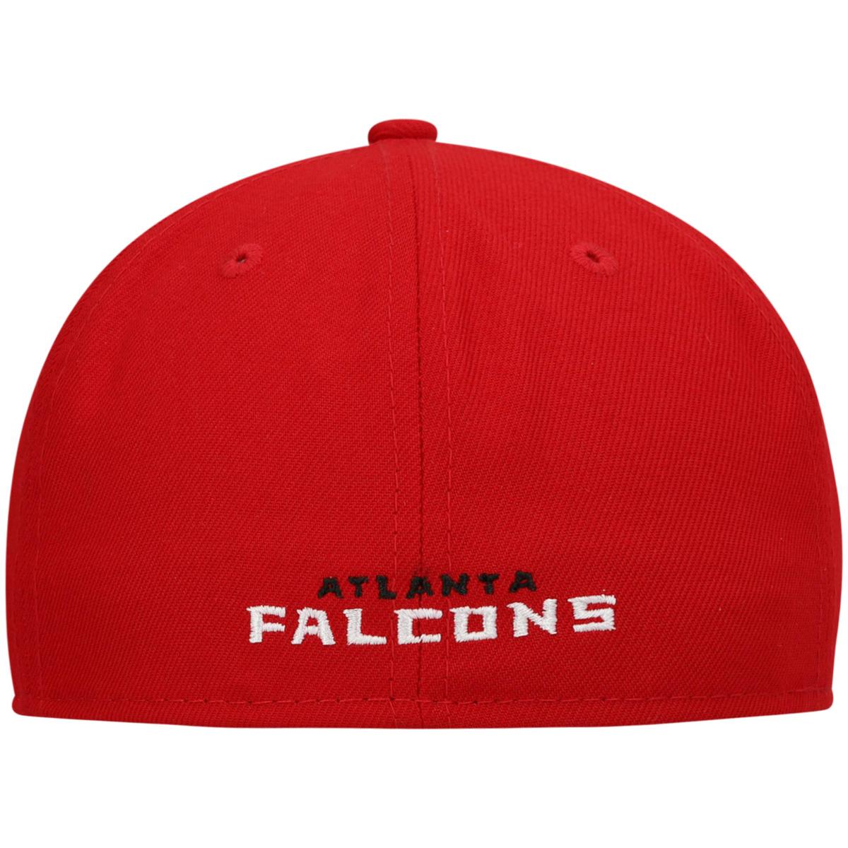 Officially Licensed New Era Red Omaha 59FIFTY Fitted Hat - Falcons