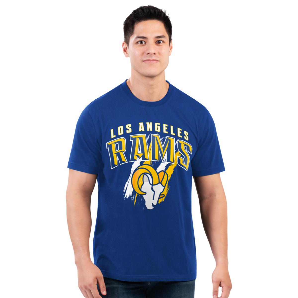 Officially Licensed NFL 2-piece Combo Tee with Hoodie by Glll - Rams