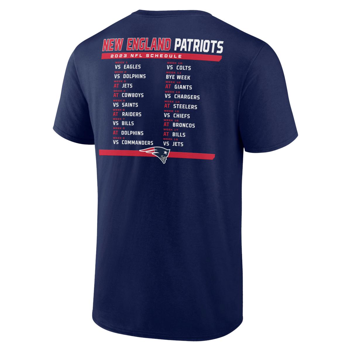 Complete 2023-2024 NE Patriots Schedule - True Country 93.5