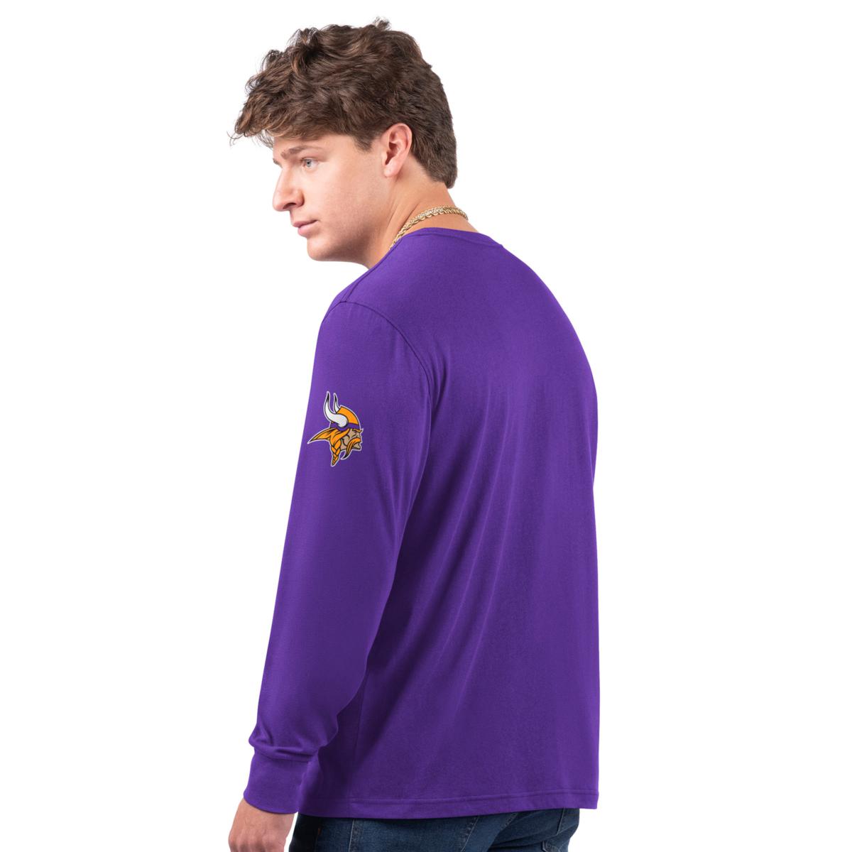 カールバンクス メンズ Tシャツ トップス Minnesota Vikings GIII 