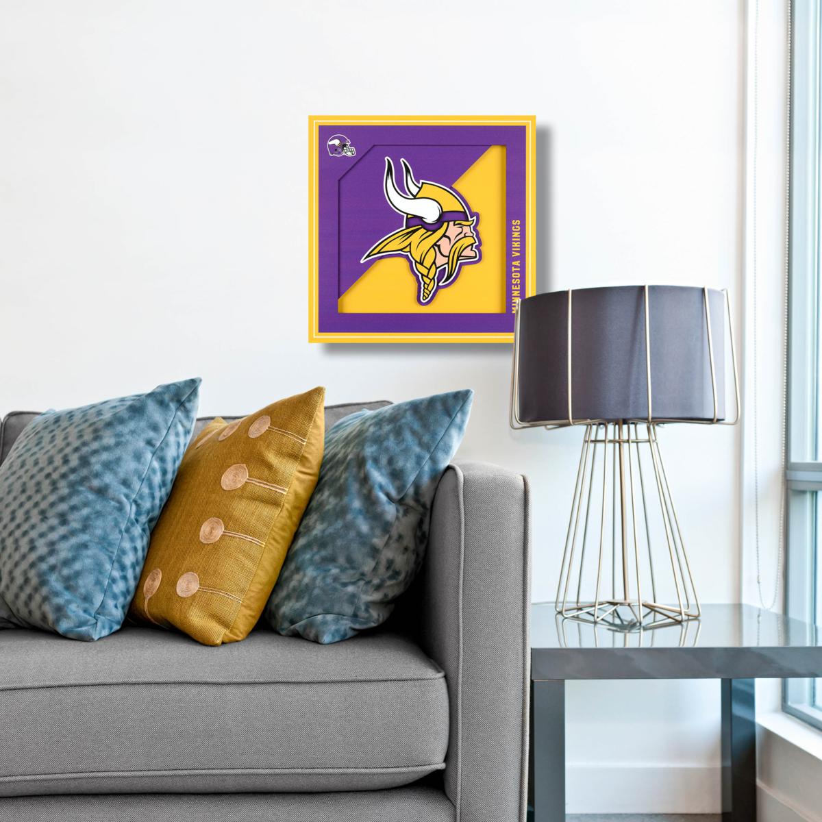 Minnesota Vikings 2024 12'' x 12'' Team Wall Calendar