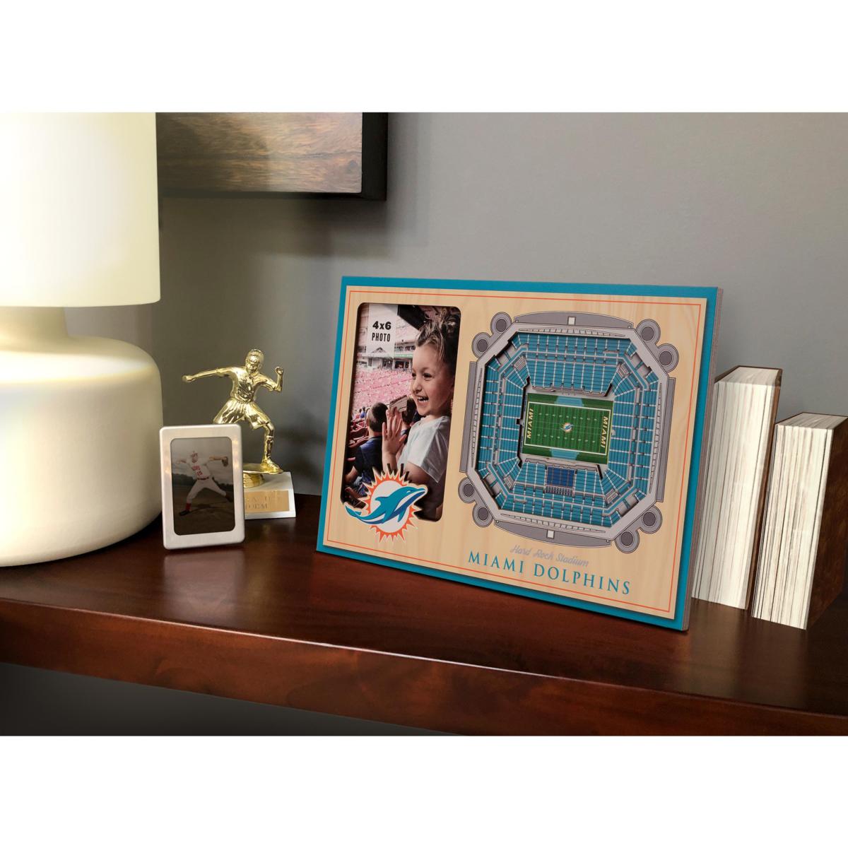 Miami Dolphins Hard Rock Stadium 8 x 10 Framed Football Photo