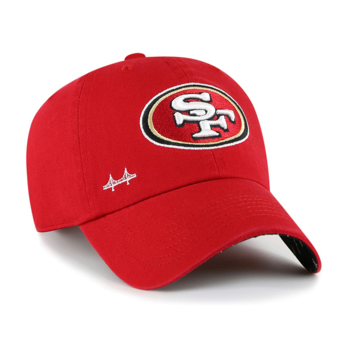 '47 Men's San Francisco 49ers Camo Adjustable Clean Up Hat