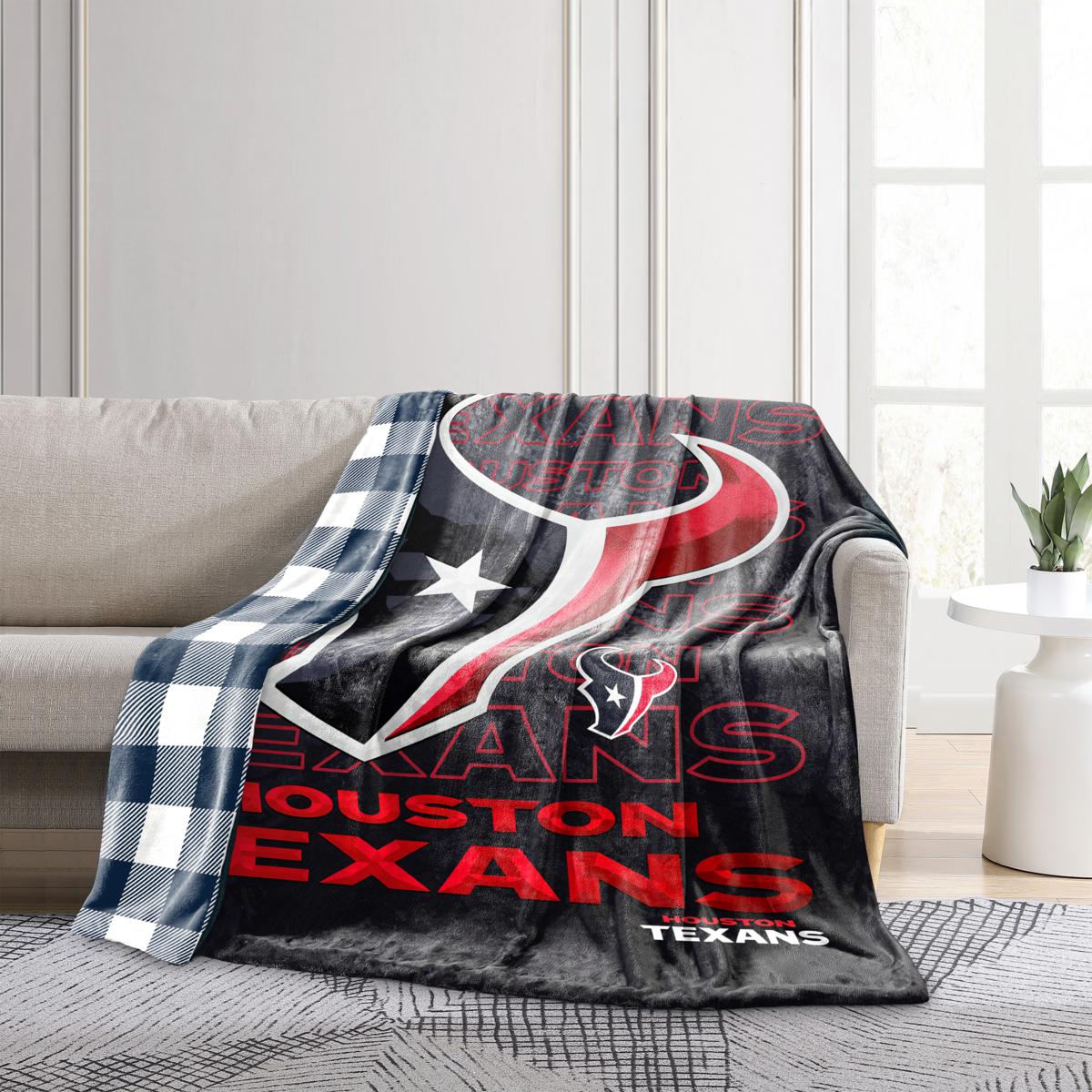 TEXANS Hand-made outlet fleece blanket