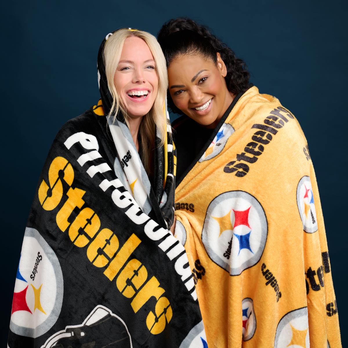 Officially Licensed NFL 60” x 70” Home & Away Throw Set | HSN