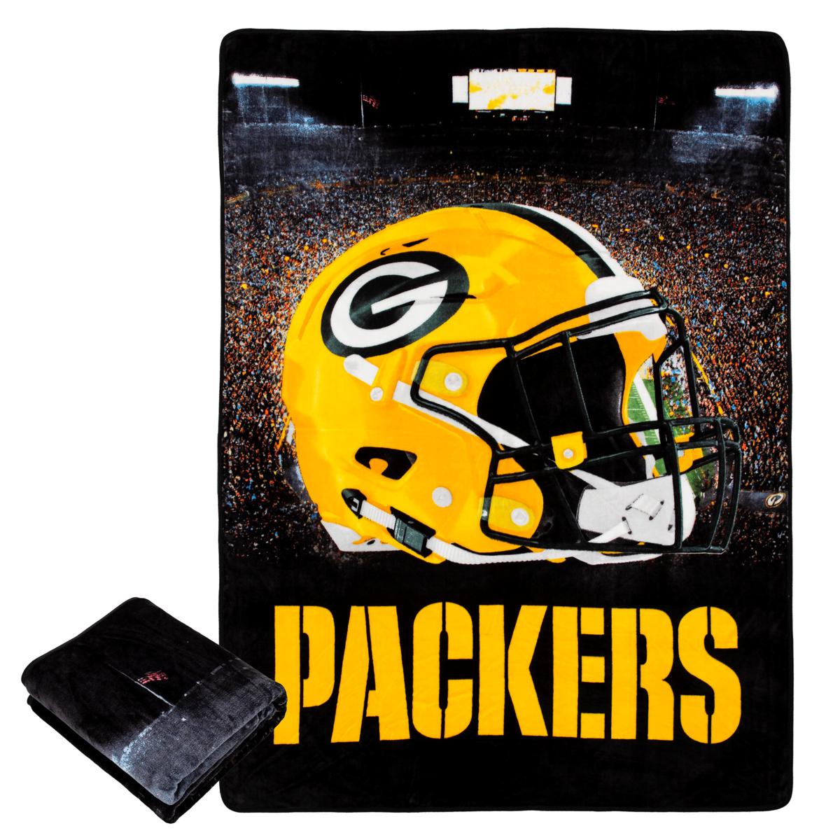 Officially Licensed NFL 66 x 90 Oversized Home Turf Throw - Packers