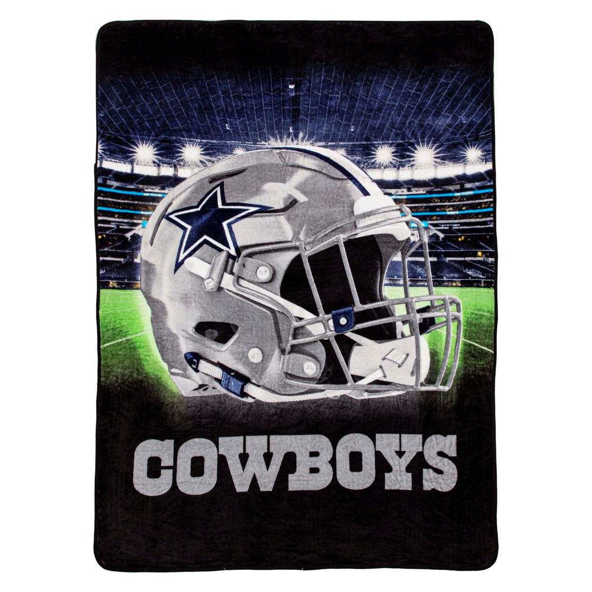 Officially Licensed NFL 66 x 90 Oversized Home Turf Throw - Cowboys