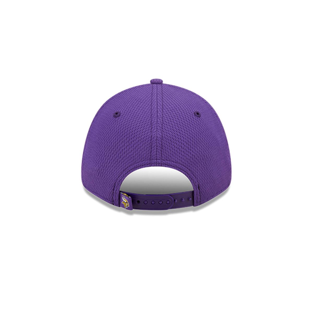 New Era Curved Brim 9FORTY The League Minnesota Vikings NFL Purple  Adjustable Cap: