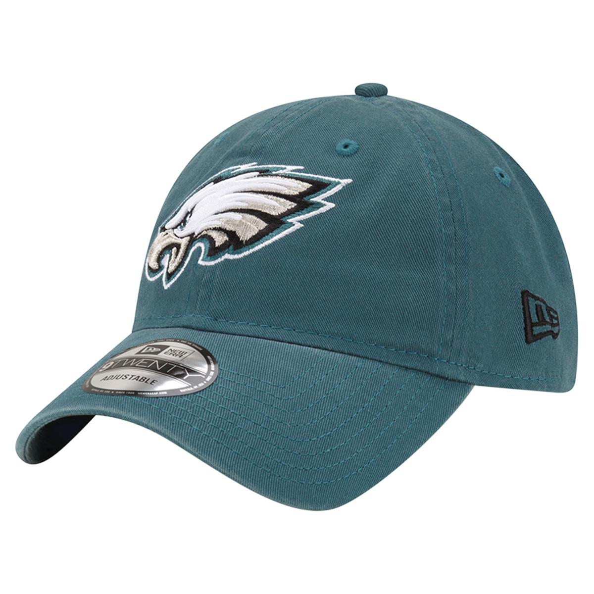 Men's New Era Black Philadelphia Eagles Camo Front 9FORTY Trucker