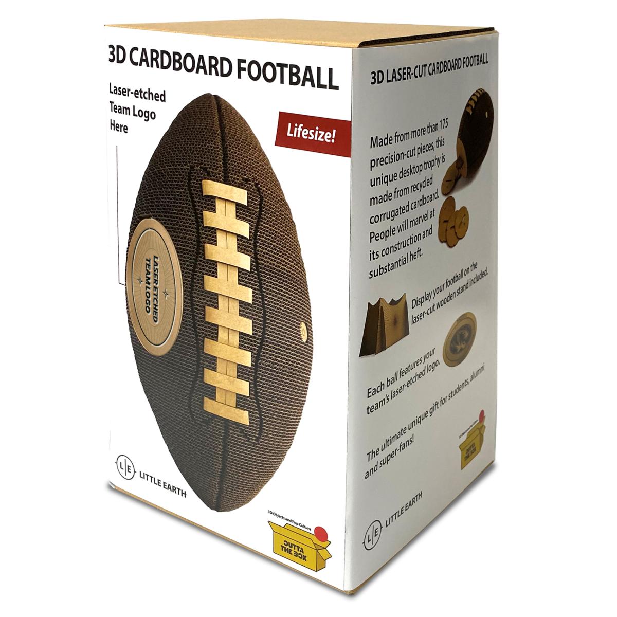 Officially Licensed NFL Atlanta Falcons Cardboard 3D Football