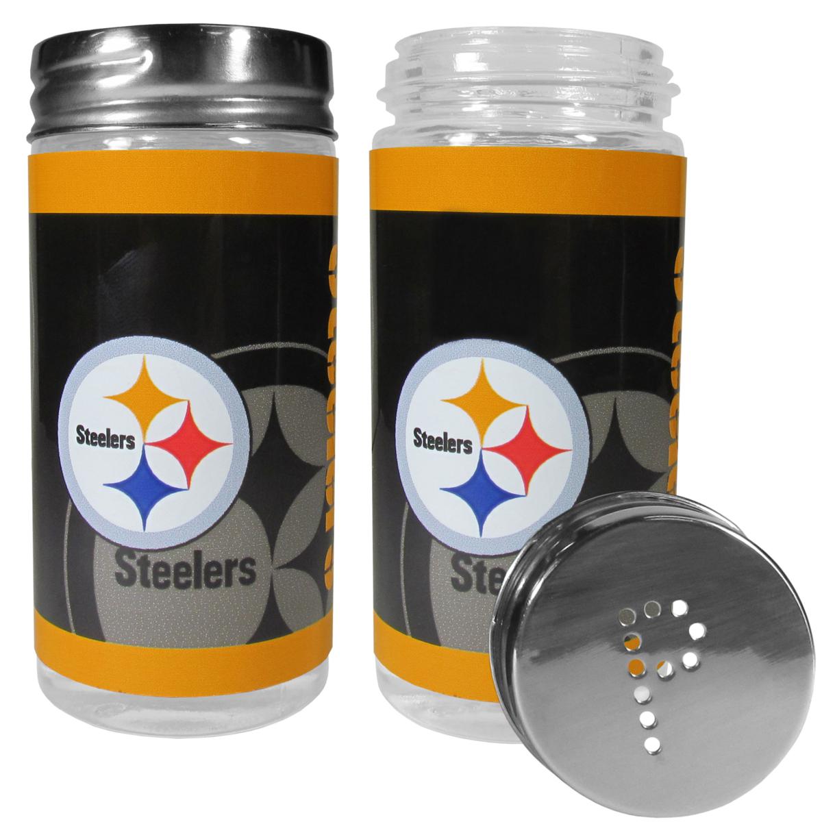 Pittsburgh Steelers Ceramic Jersey Salt and Pepper Shaker Set NFL