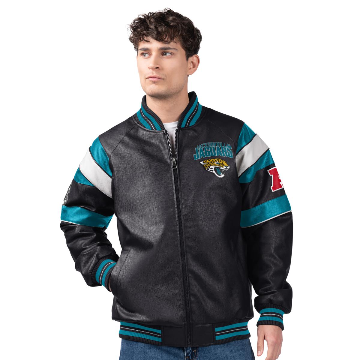 Eagles faux outlets leather jacket