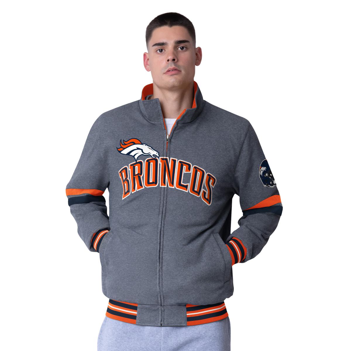 Officially Licensed NFL by Carl Banks Reversible Jacket Broncos