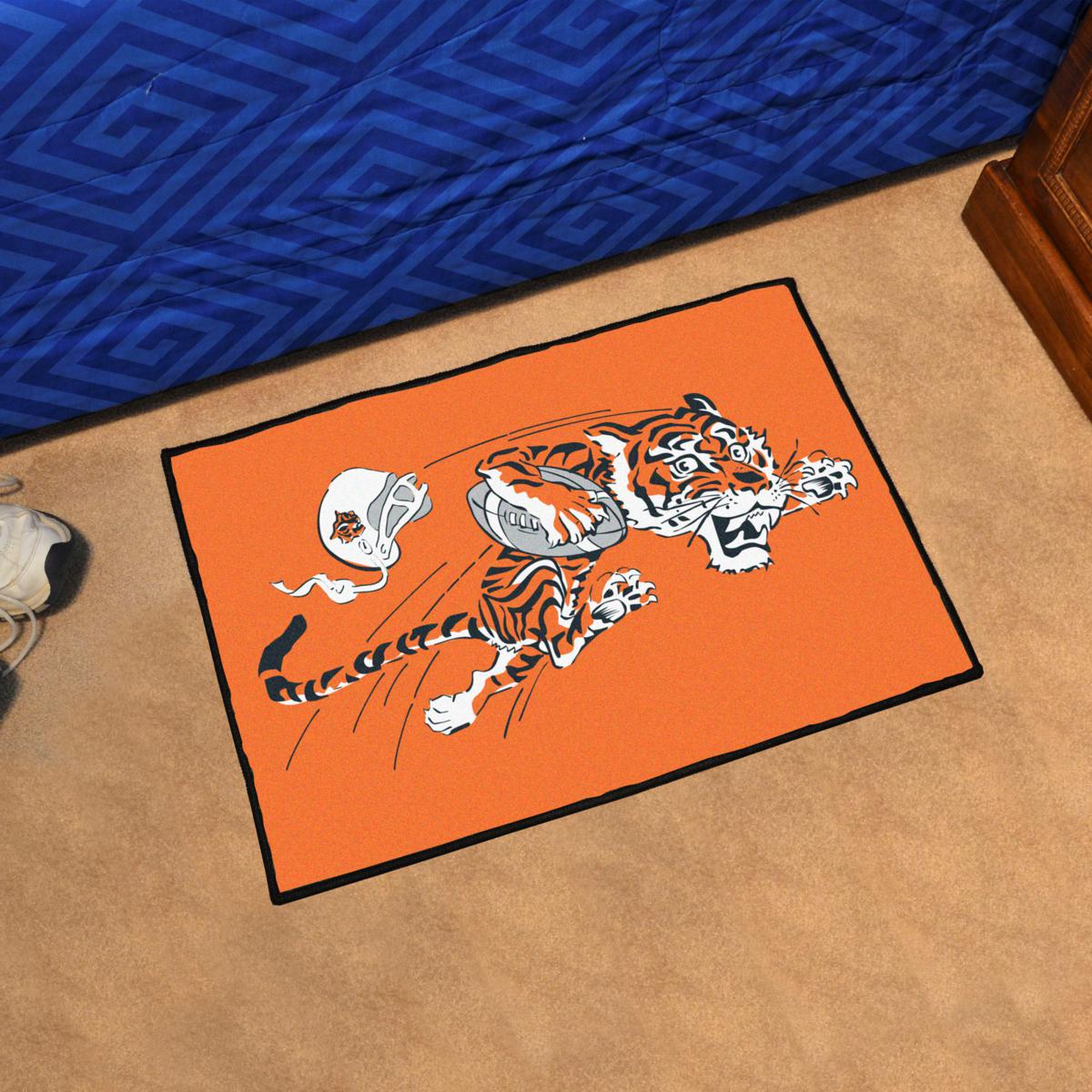 Officially Licensed NFL Cincinnati Bengals Vintage Logo Football Rug