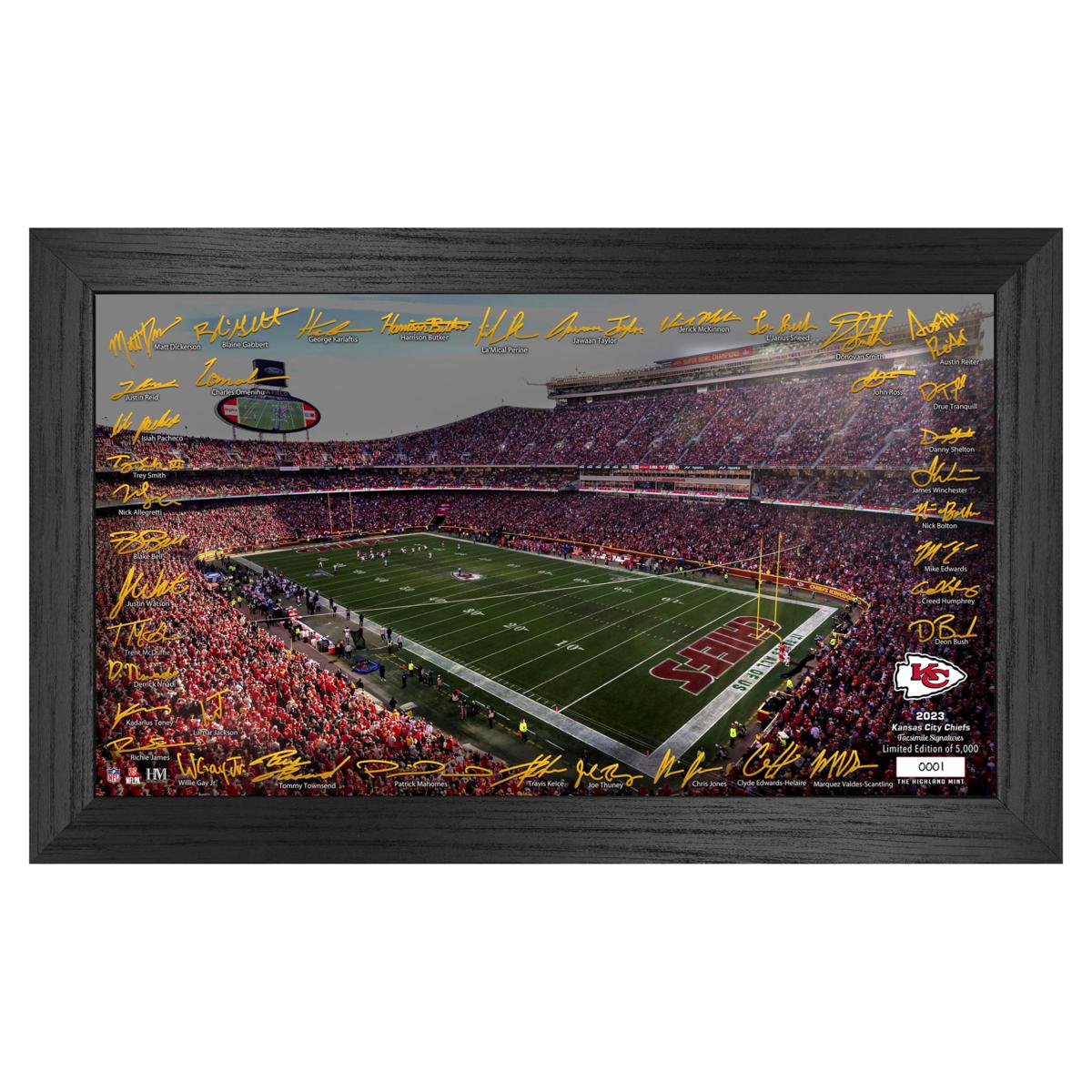 Officially Licensed NFL Commemorative Frame - Washington Footballteam -  Broncos - Chiefs