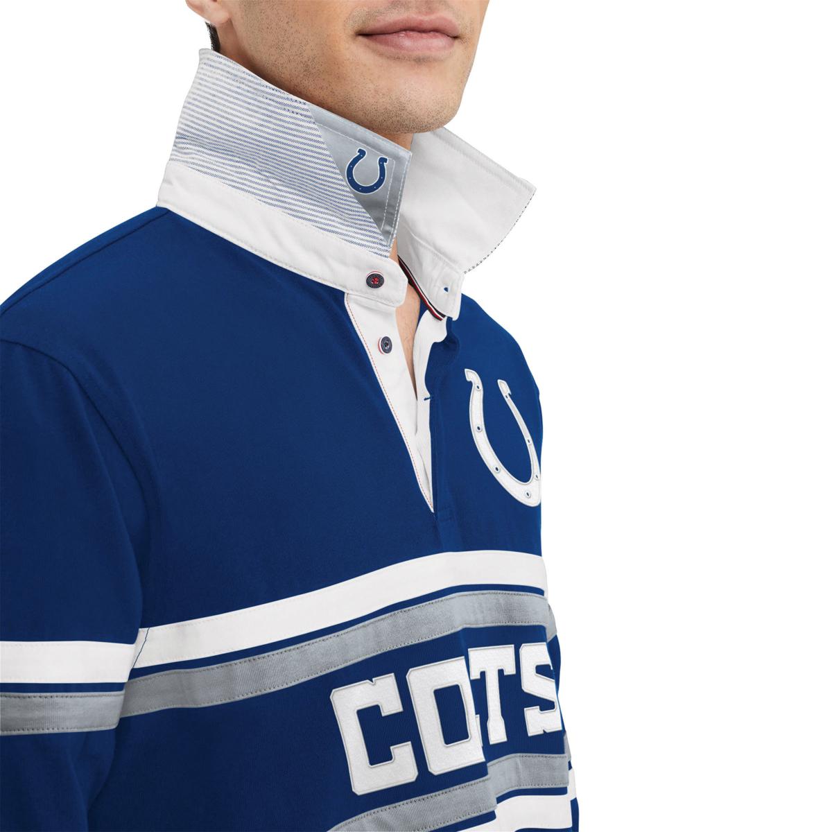 Indianapolis Colts Polo Shirt Sport Style Logo NFL