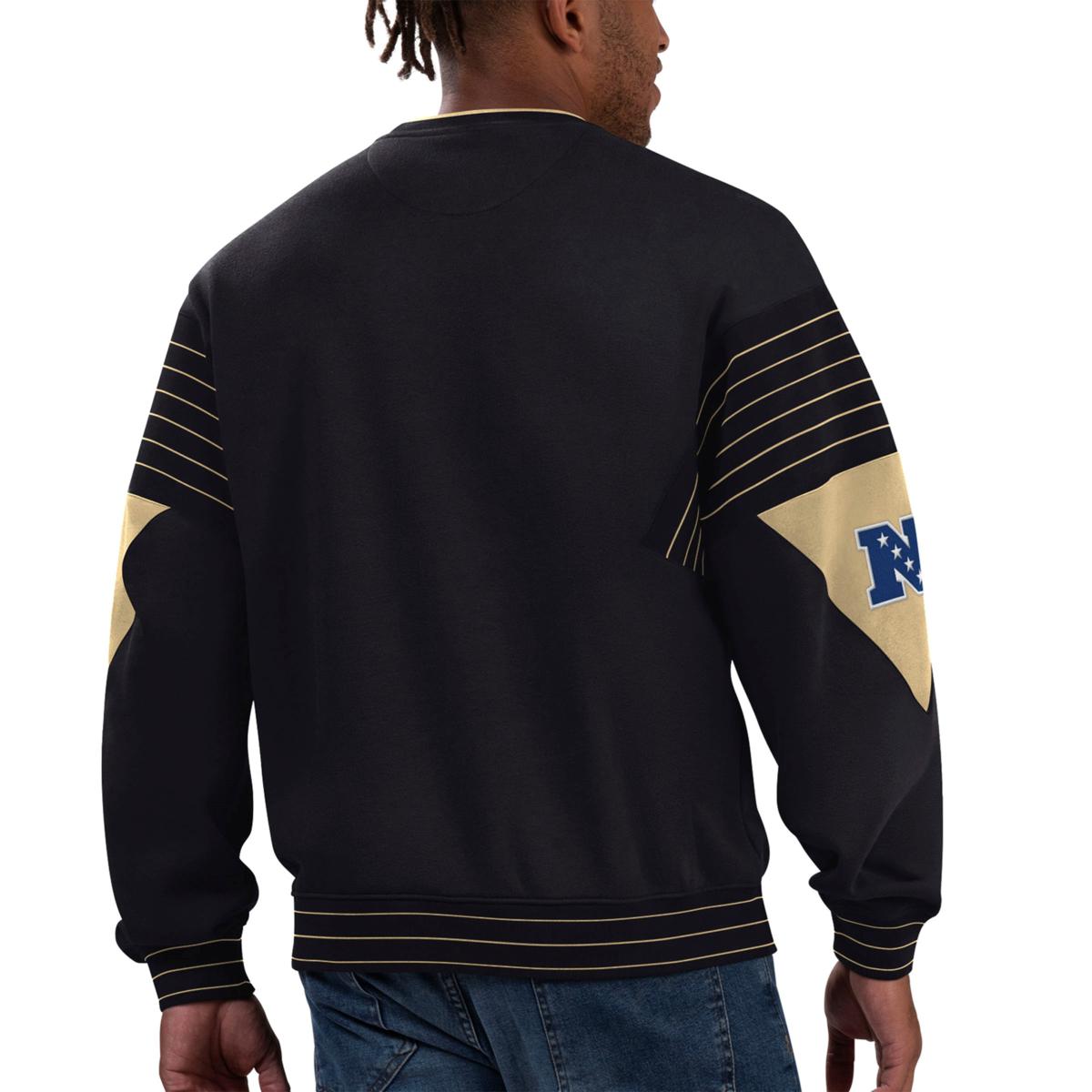 Football Fan Shop Officially Licensed NFL Crew-Neck Sweatshirt by Starter - Saints