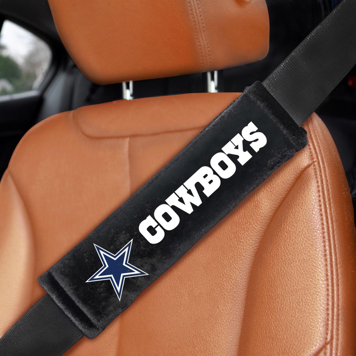 Officially Licensed NFL Dallas Cowboys 2-pack Seatbelt Pads