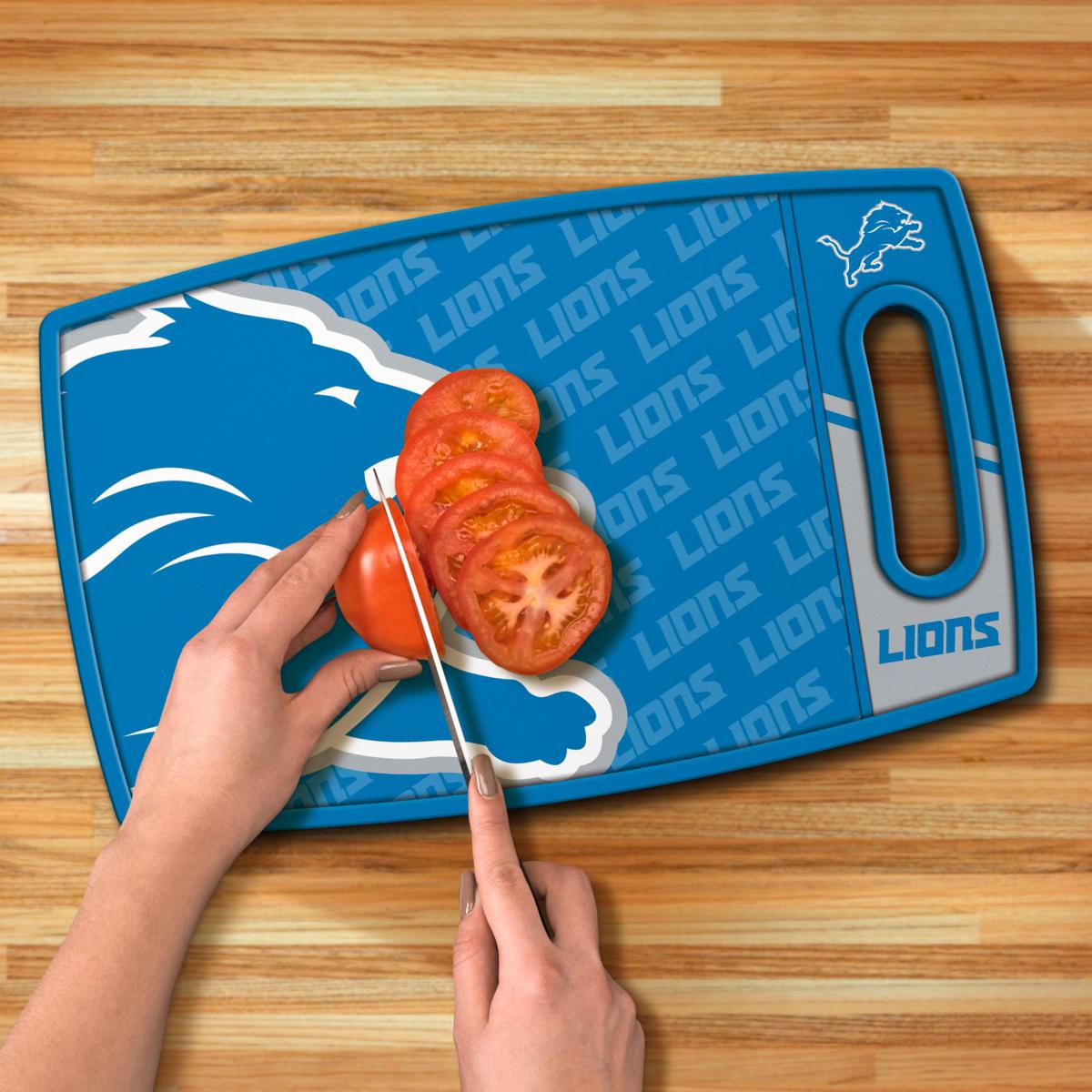 Officially Licensed NFL Detroit Lions Logo Series Cutting Board