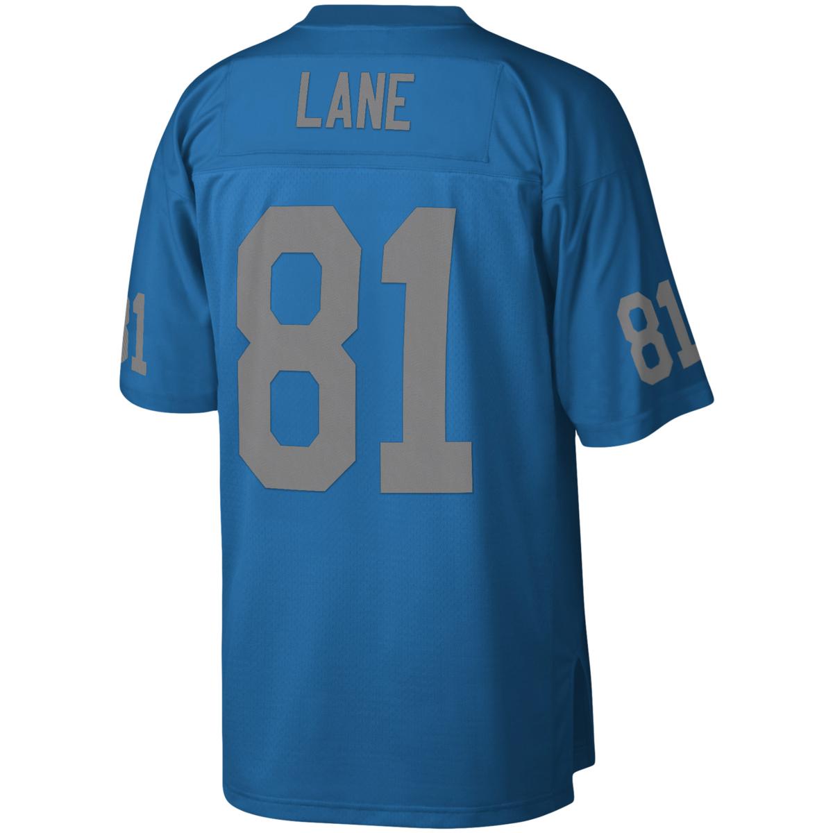 Mitchell & Ness Richard Lane Blue Detroit Lions Legacy Replica Jersey