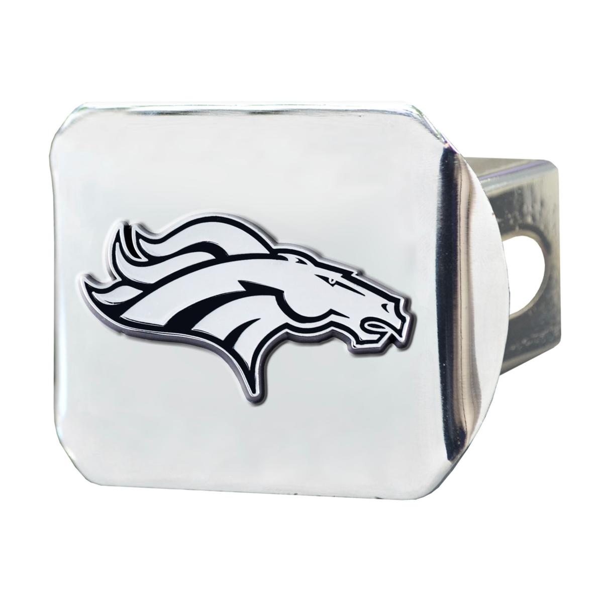 Denver Broncos Hitch Cover - Black