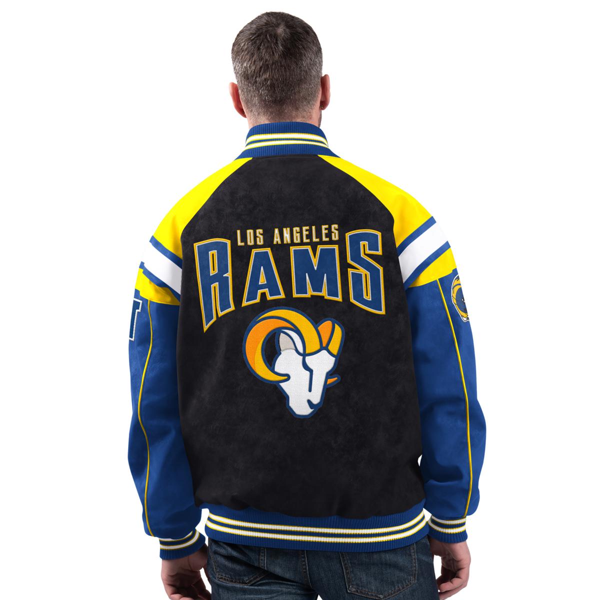Fashion La Rams Letterman Jacket Los Angeles Snoop Dogg Rams Jacket