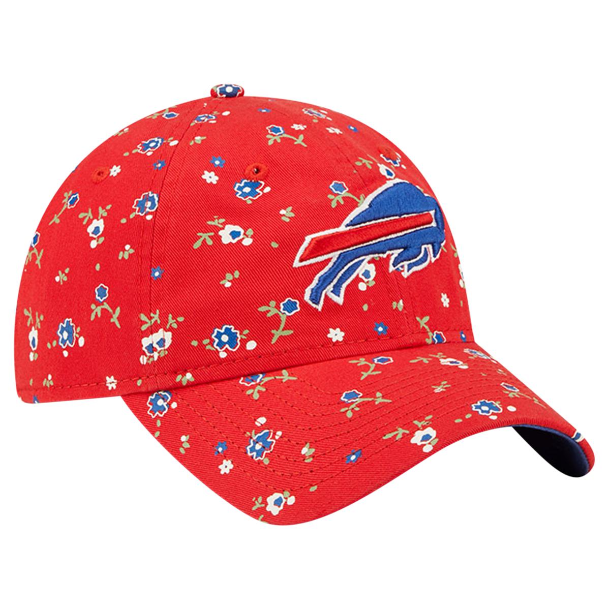 Officially Licensed NFL Floral 9TWENTY Adjustable Hat - Cowboys - Bills