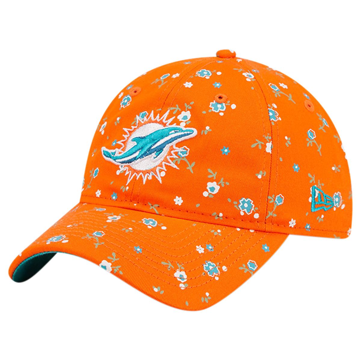 orange dolphins hat