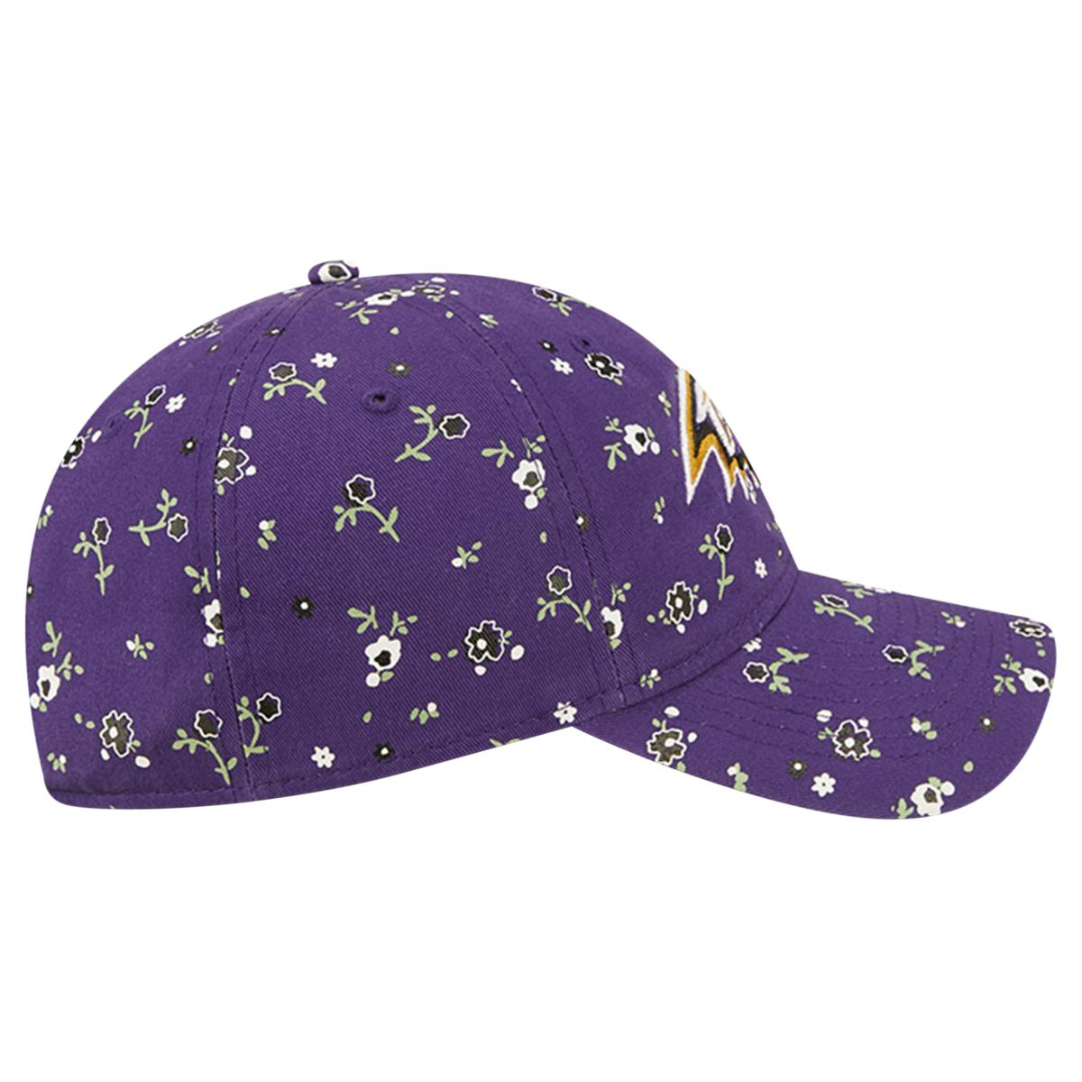 Officially Licensed NFL Floral 9TWENTY Adjustable Hat - Cowboys - Ravens