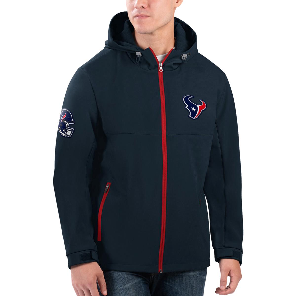 Officially Licensed NFL Full-Zip Hooded Jacket - Houston Texans | HSN