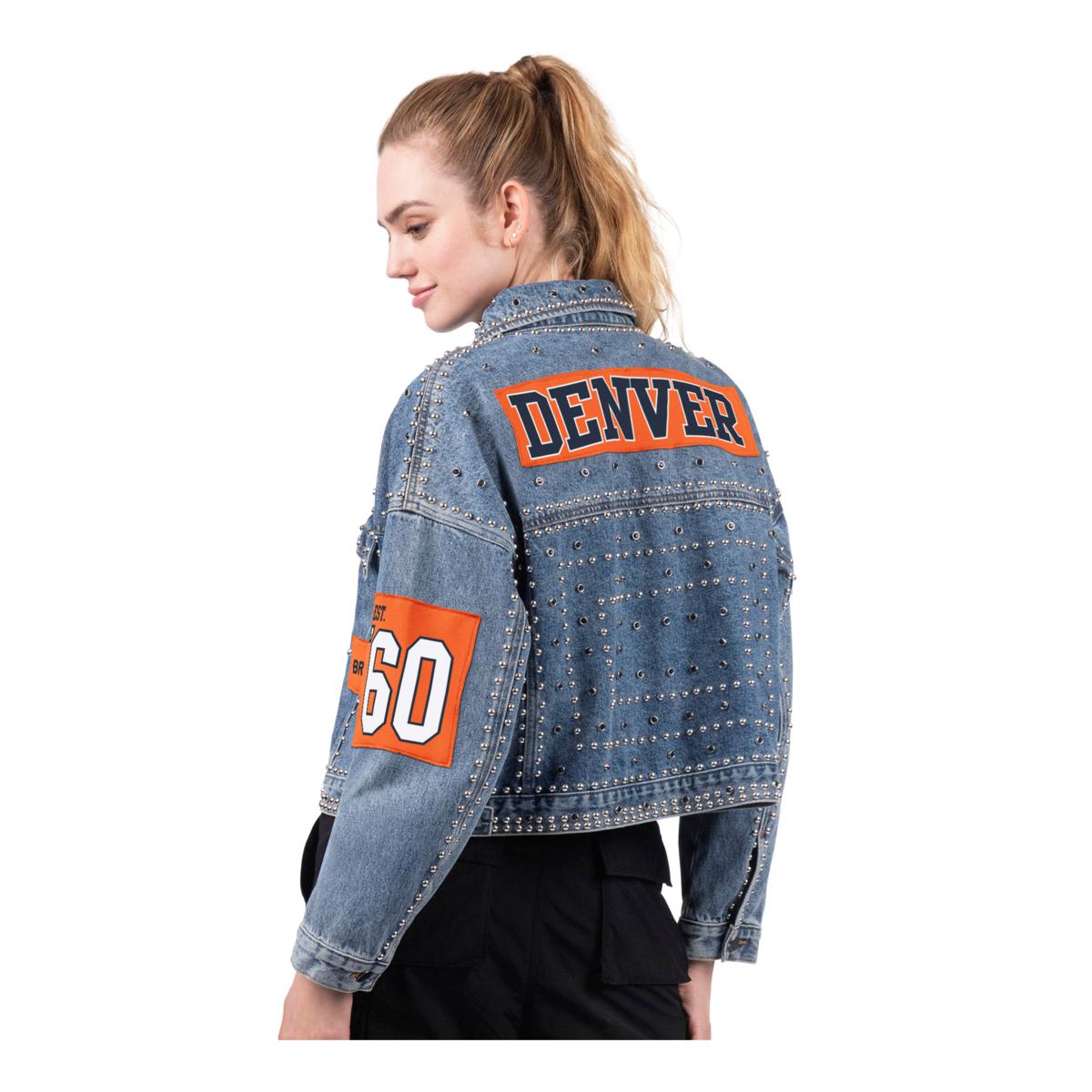 Officially Licensed NFL G34Her By Carl Banks Game Ball Denim
