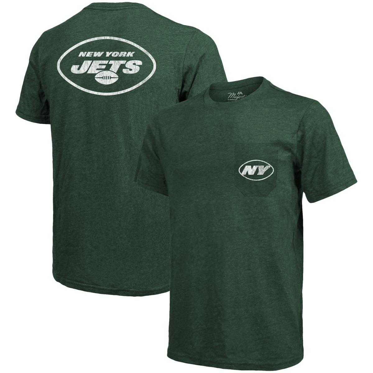 New York Jets Men's Long Sleeve Angle Tee - Black/White/Grey – Refried  Apparel