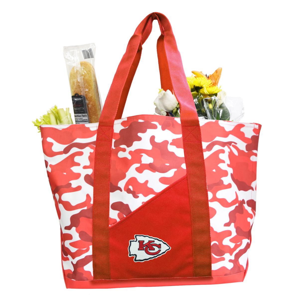 Officially Licensed NFL Kansas City Chiefs Super-Duty Camo Tote