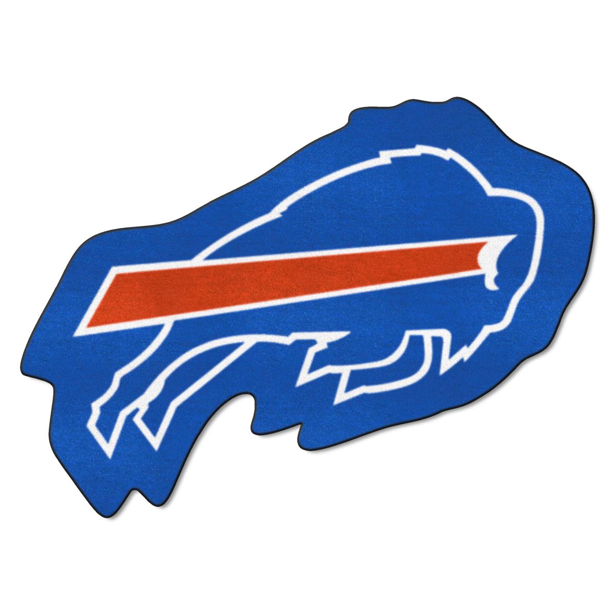 Officially Licensed NFL Buffalo Bills Vintage Logo Football Rug