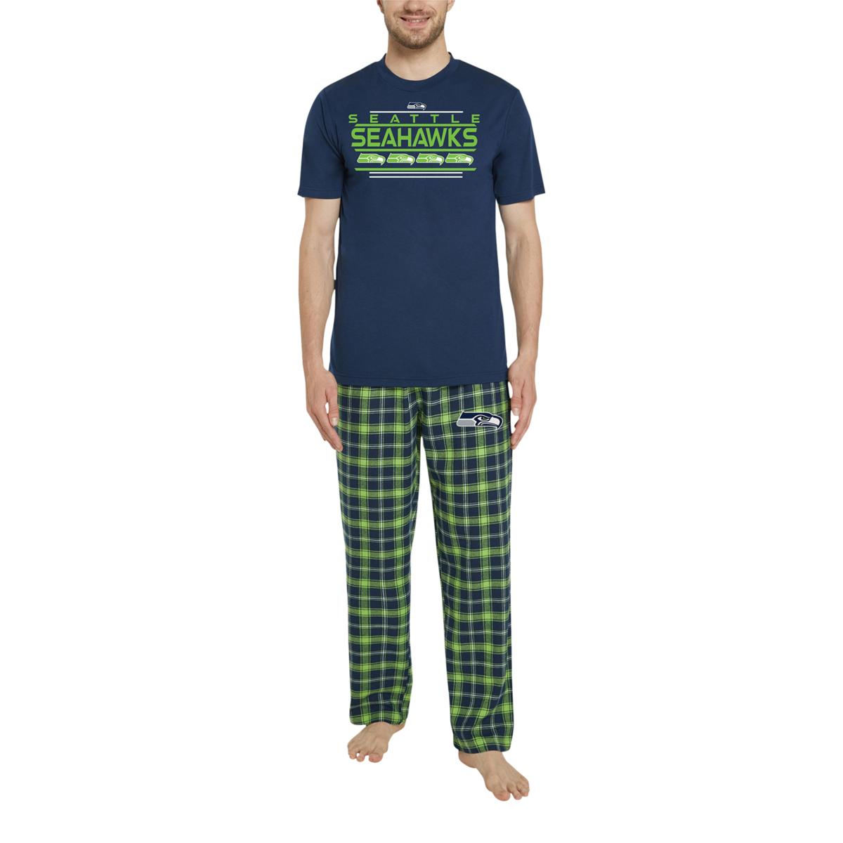 Officially Licensed NFL Men's Artic Plaid Sleep Set by Concepts Sport ...