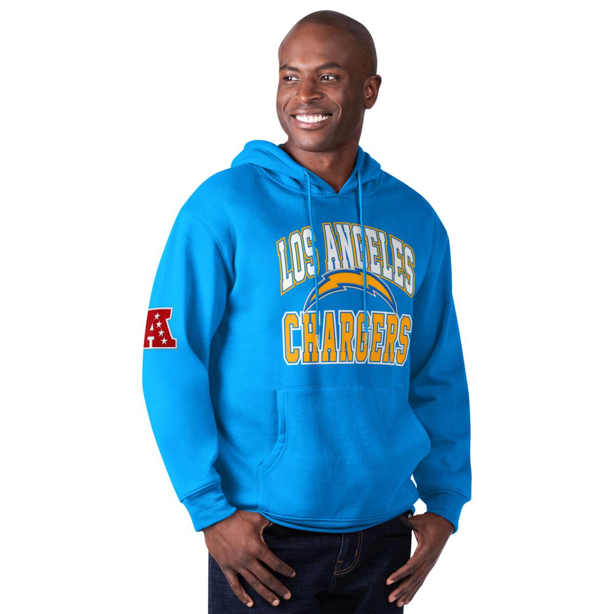 Football Fan Shop Officially Licensed NFL Men's Black Label Fleece Hoodie by Giii - Bills