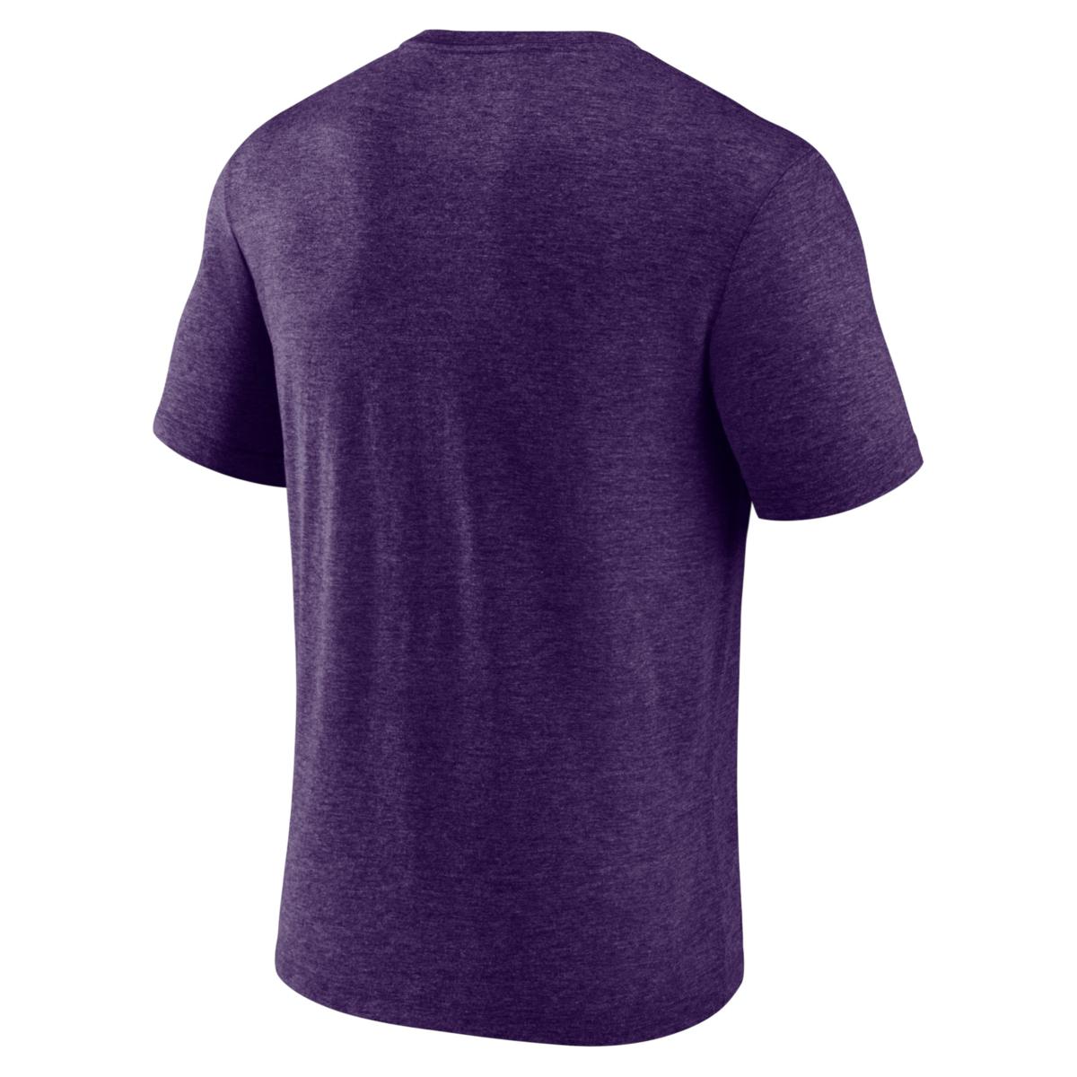 Men's Fanatics Branded Heathered Purple Baltimore Ravens End