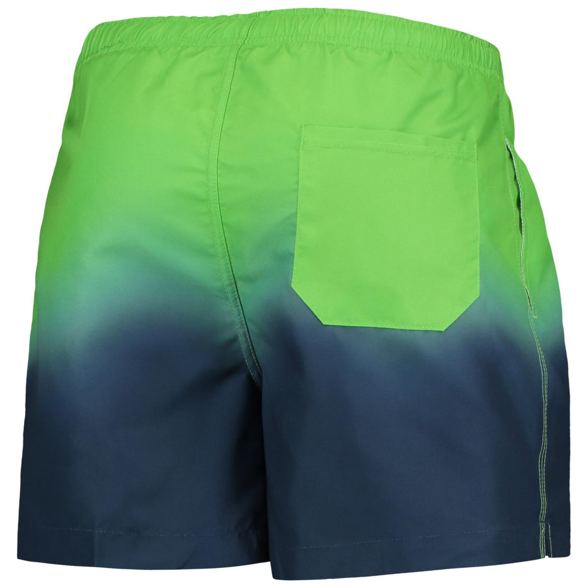 Officially Licensed NFL Men's FOCO Dip-Dye Swim Shorts, Packers