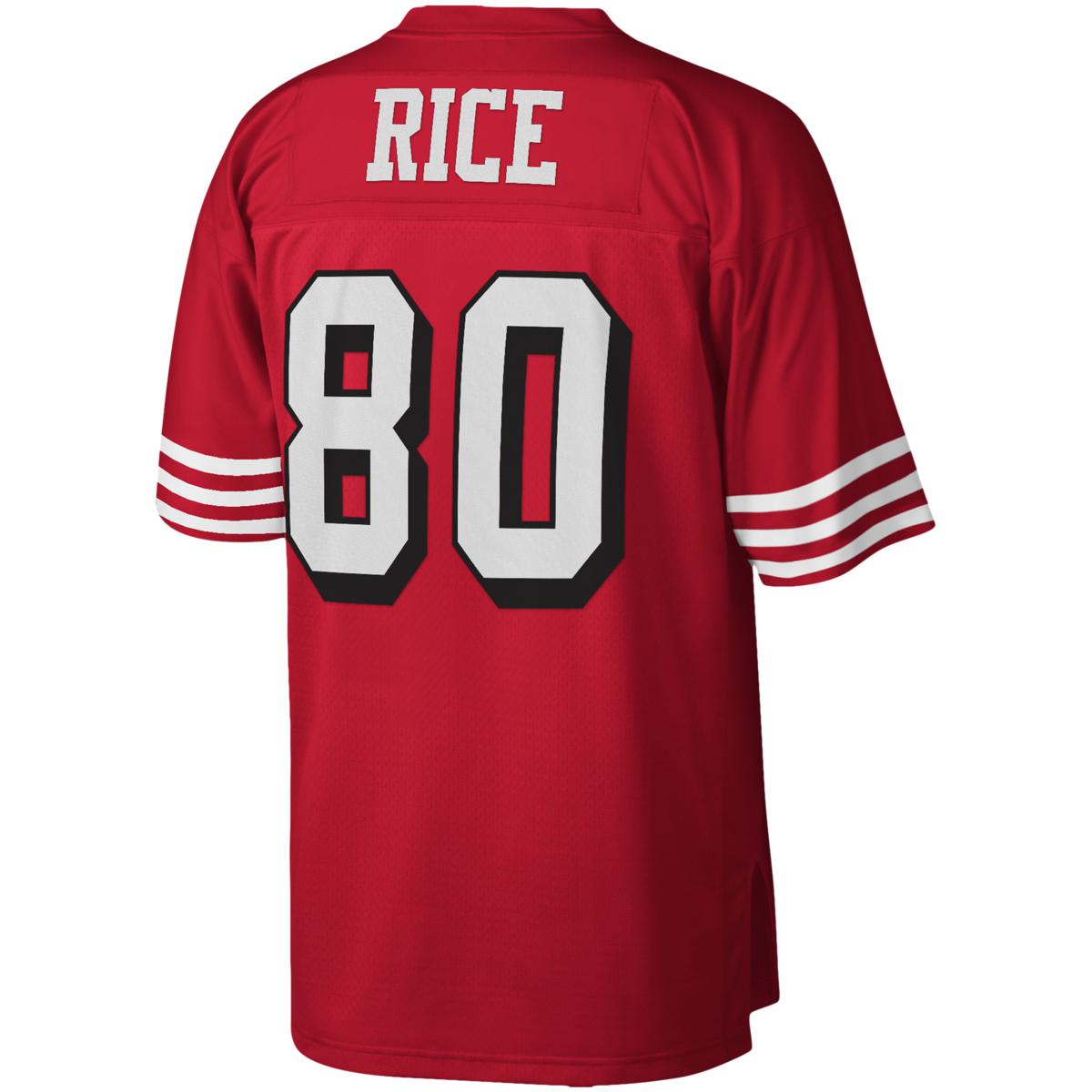 Mitchell & Ness Steve Young Scarlet San Francisco 49ers Legacy Replica Jersey