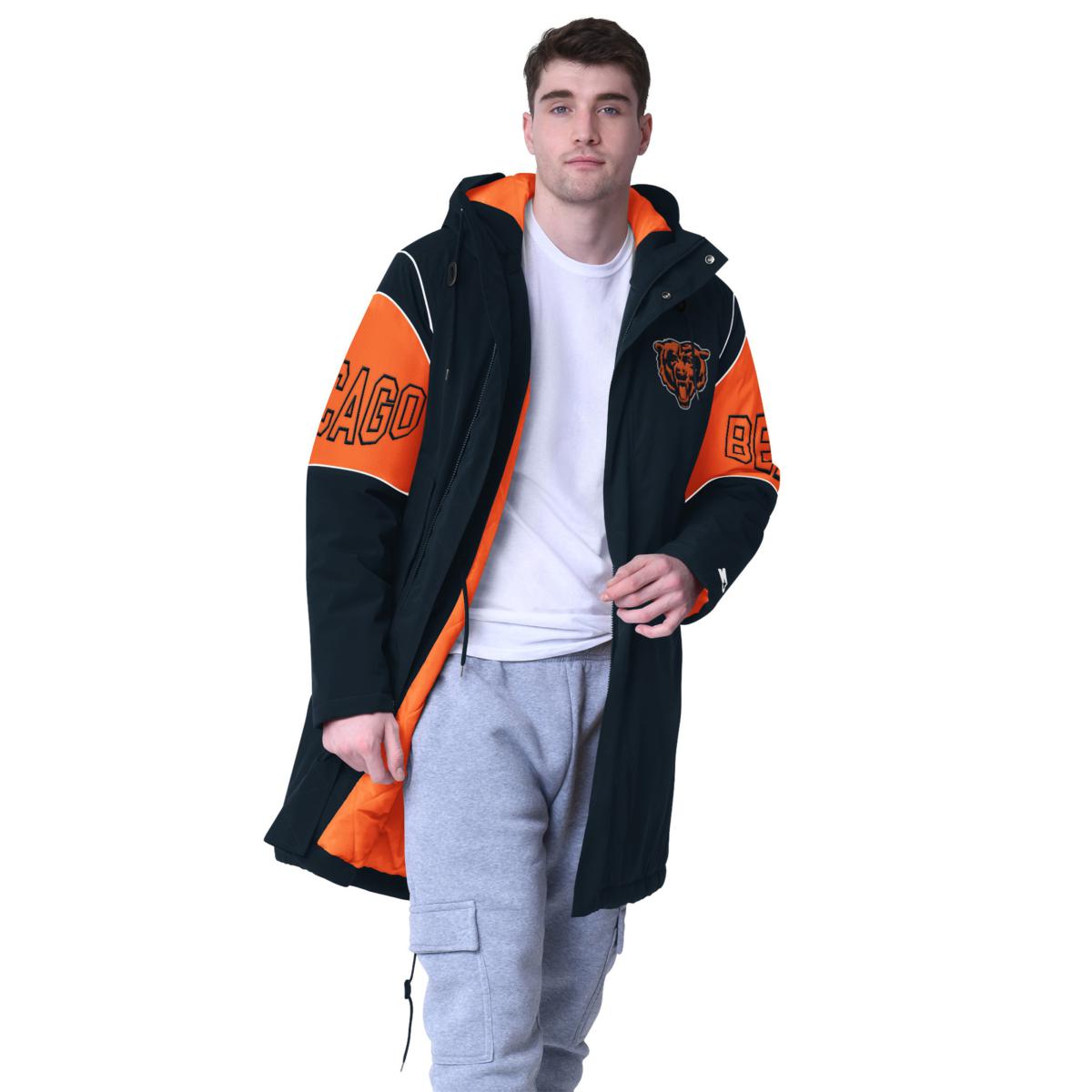 Officially Licensed NFL Men's Starter Stadium Parka Jacket by Glll