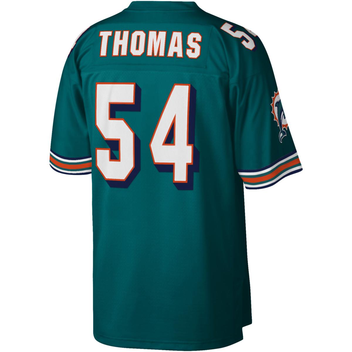 Officially Licensed NFL Miami Dolphins Aqua Legacy Jersey