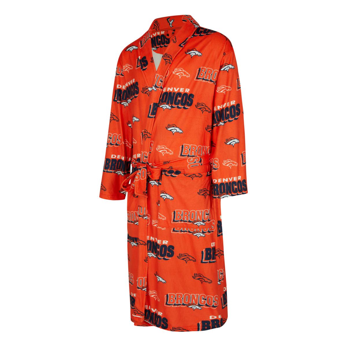 L/XL popular Denver Broncos Robe Blue