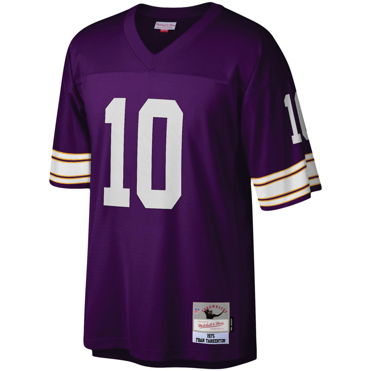 Men's Minnesota Vikings Brett Favre Mitchell & Ness Purple Legacy