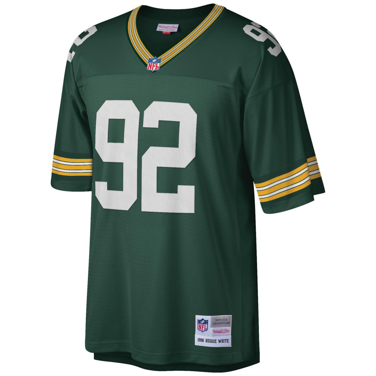 Reggie White Green Bay Packers Mitchell & Ness 1996 Replica