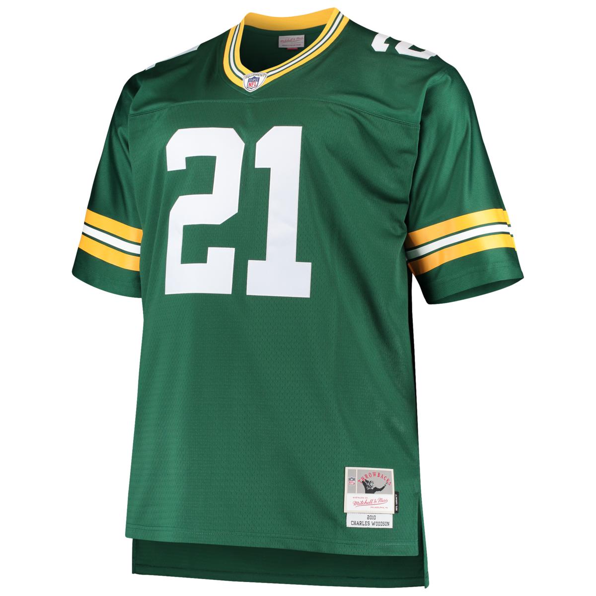 Bart Starr Mitchell & Ness Green Bay Packers Men's Name & Number Jersey  T-Shirt