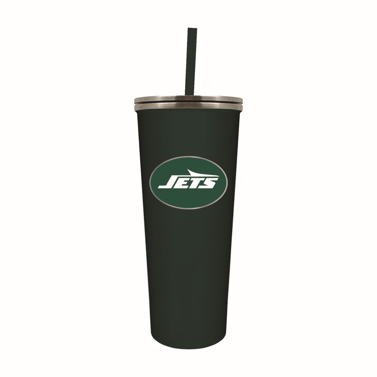 Officially Licensed NFL New York Jets 24 oz. Skinny Tumbler