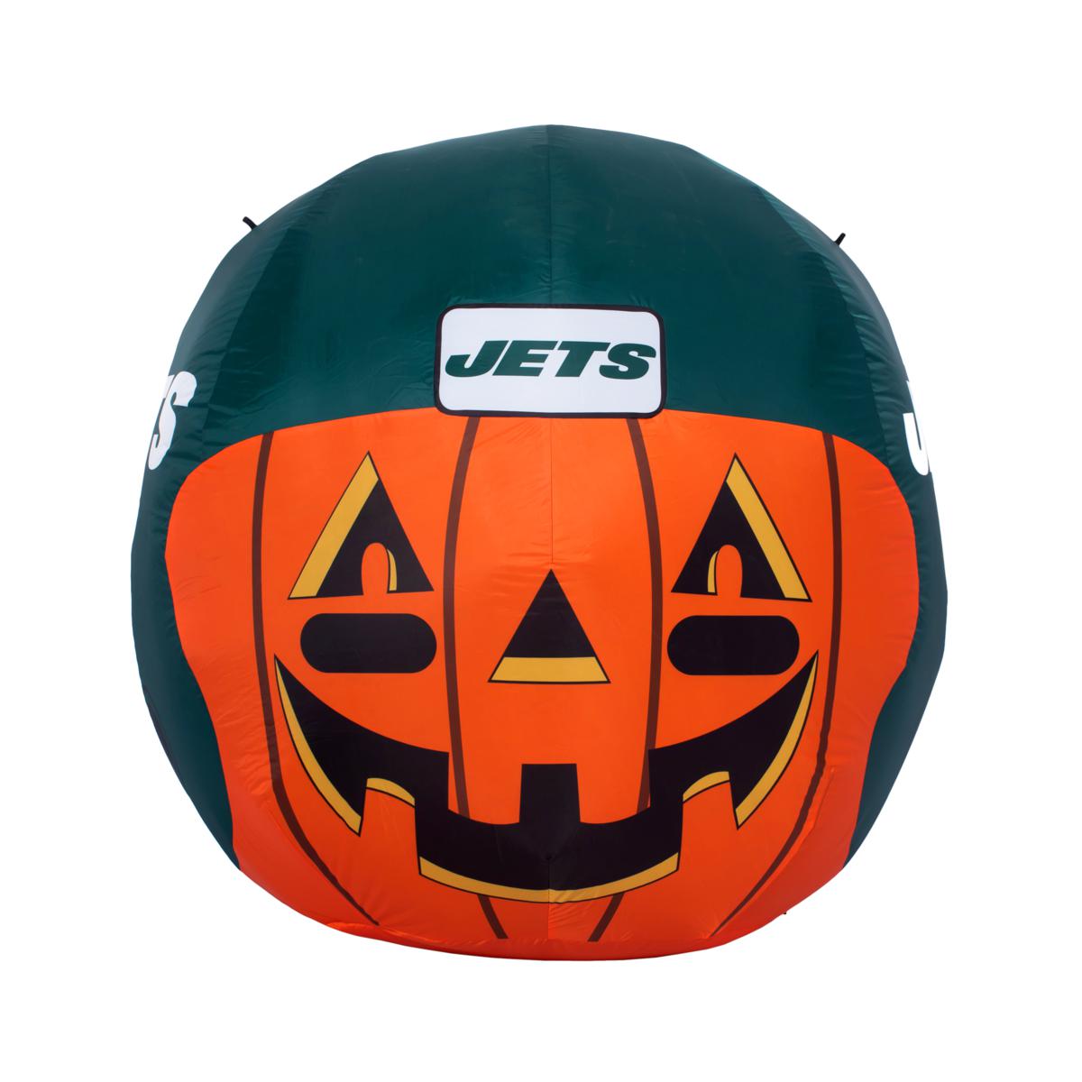 Officially Licensed NFL New York Jets 4' Inflatable Jack-O'-Helmet