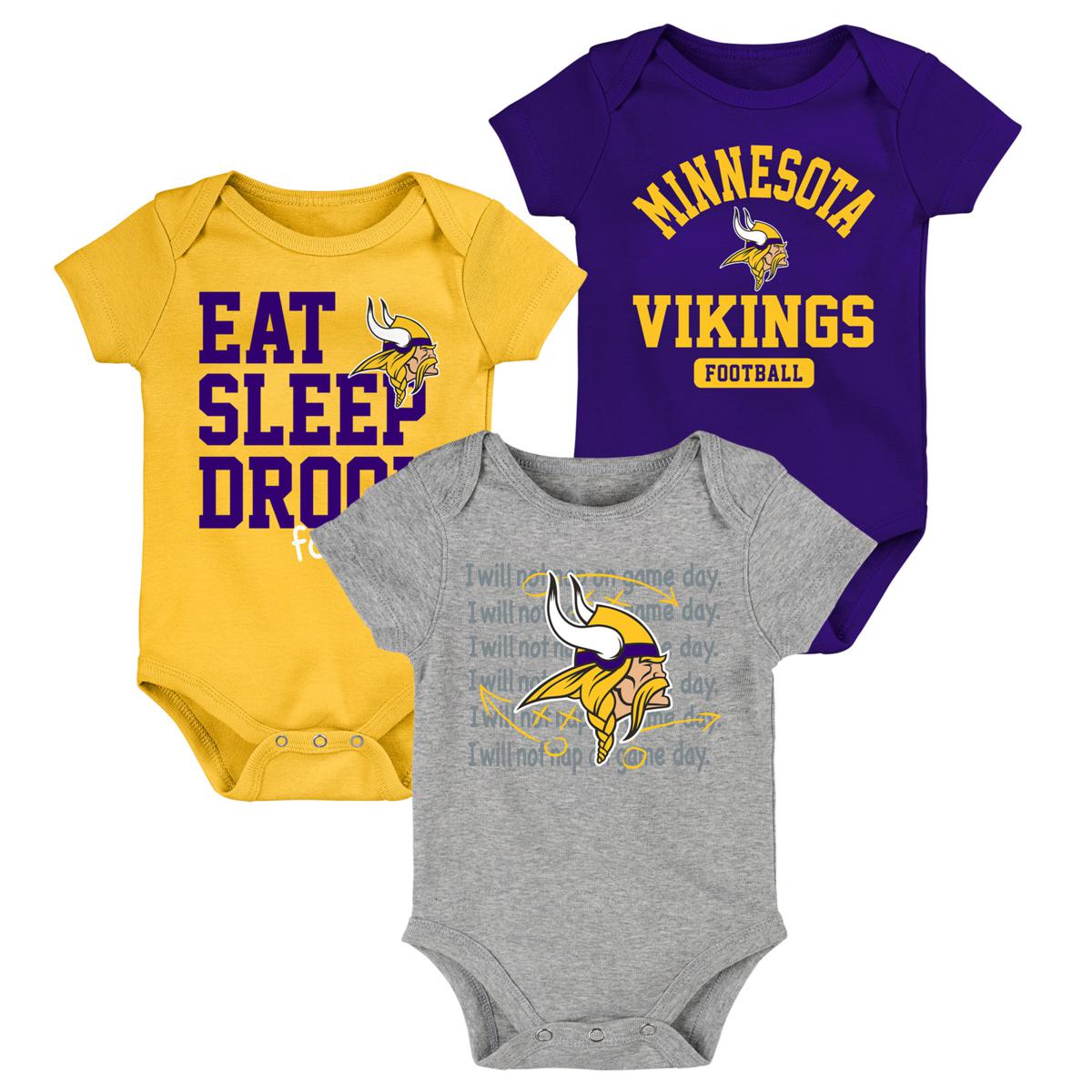 Outerstuff Youth Purple Minnesota Vikings Team-Colored Printed